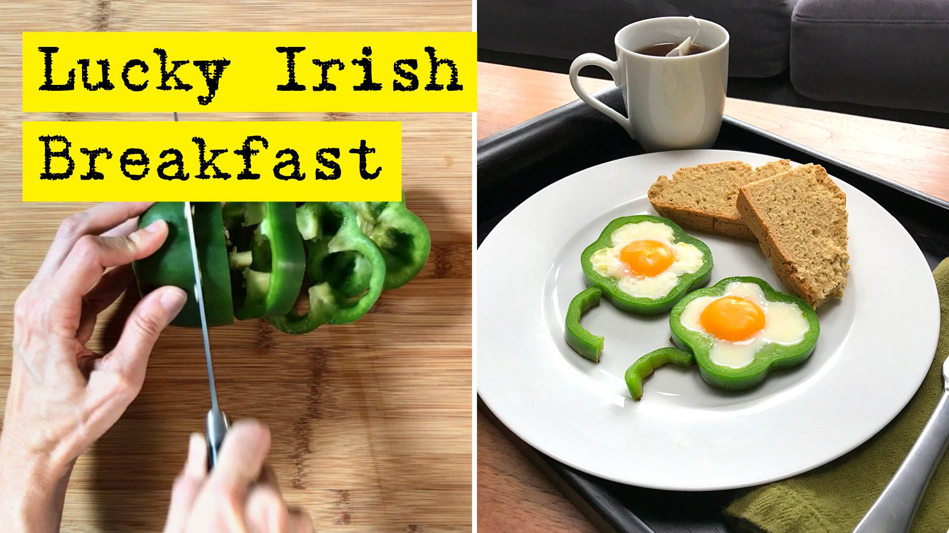How To Make A Lucky Irish Breakfast by DIY Presto!