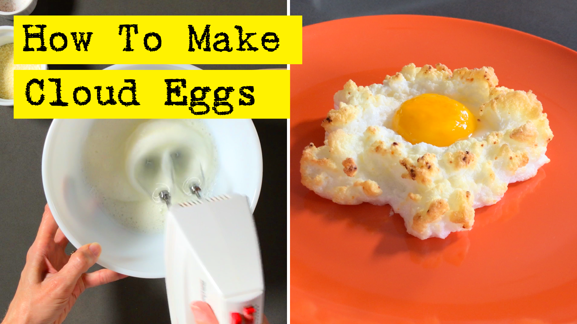 How To Make Cloud Eggs by DIY Presto!