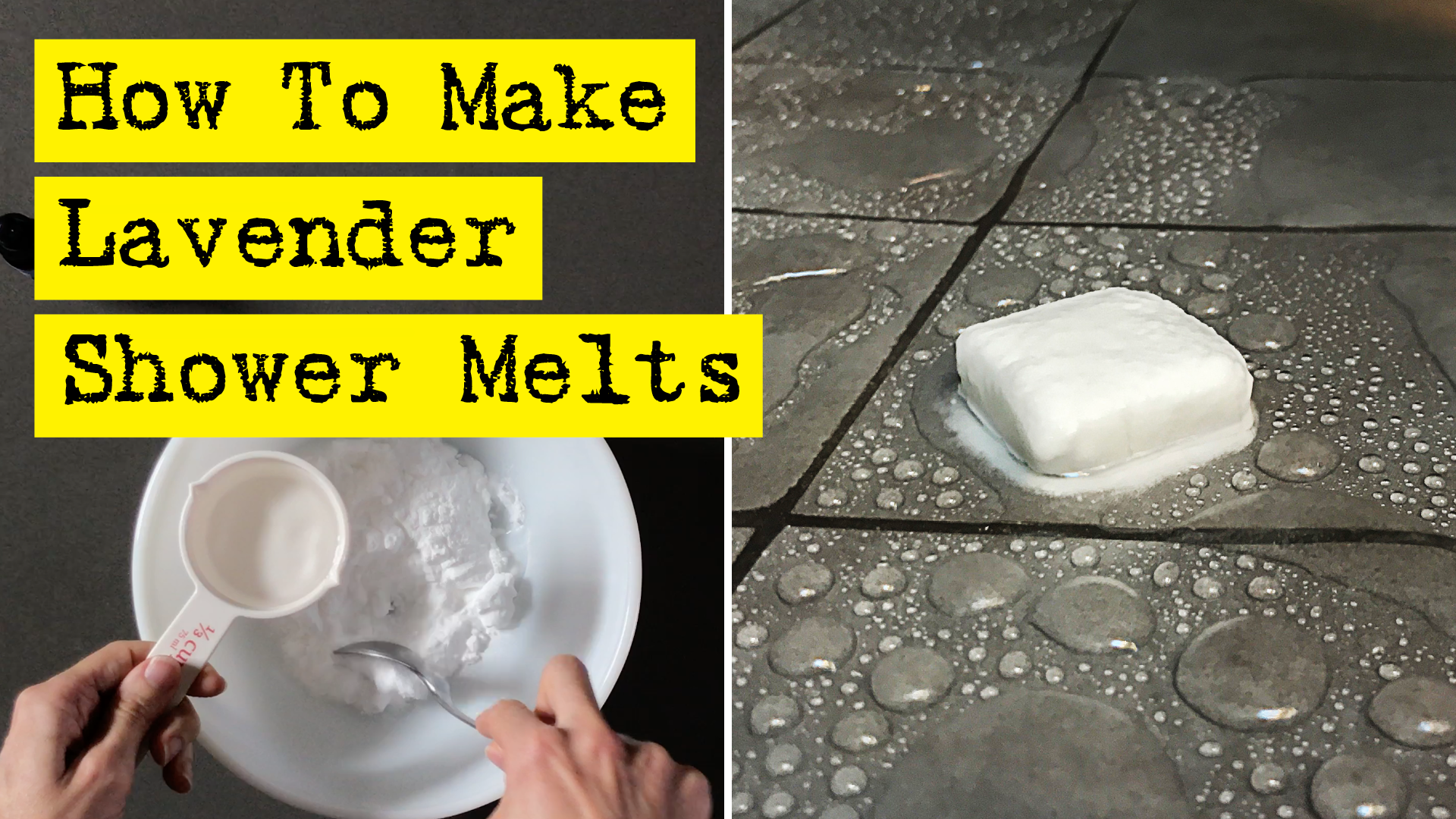 How To Make Lavender Shower Melts by DIY Presto!