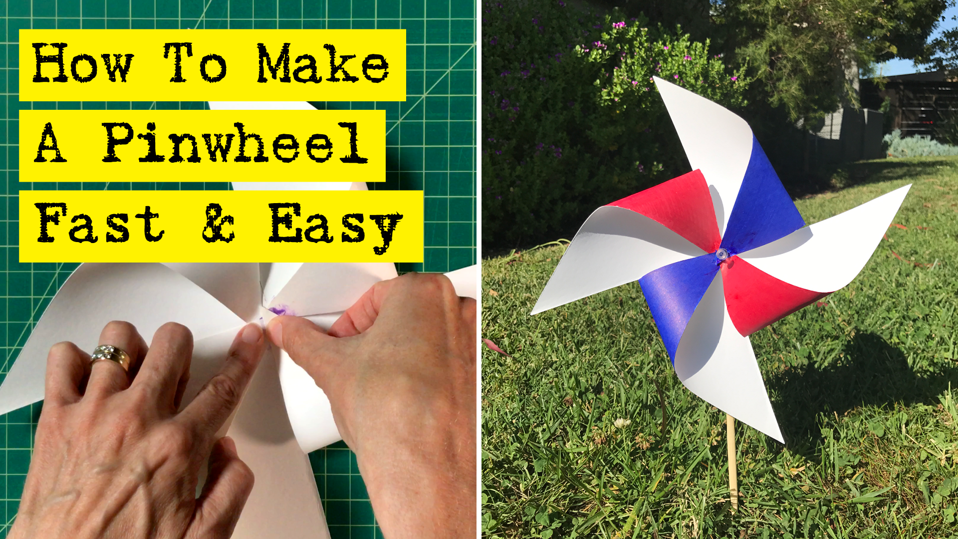 How To Make A Pinwheel by DIY Presto!