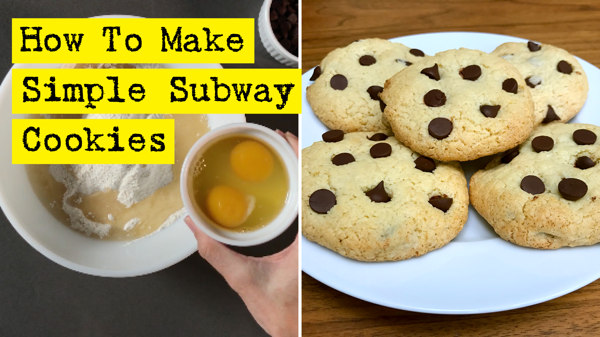 How To Make Simple Subway Cookies by DIY Presto!