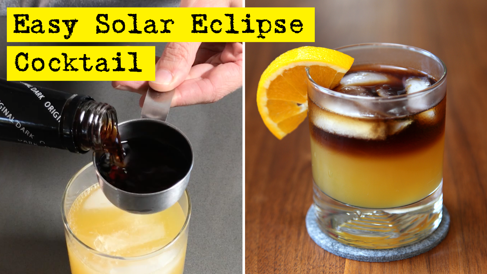 Solar Eclipse Cocktail Recipe